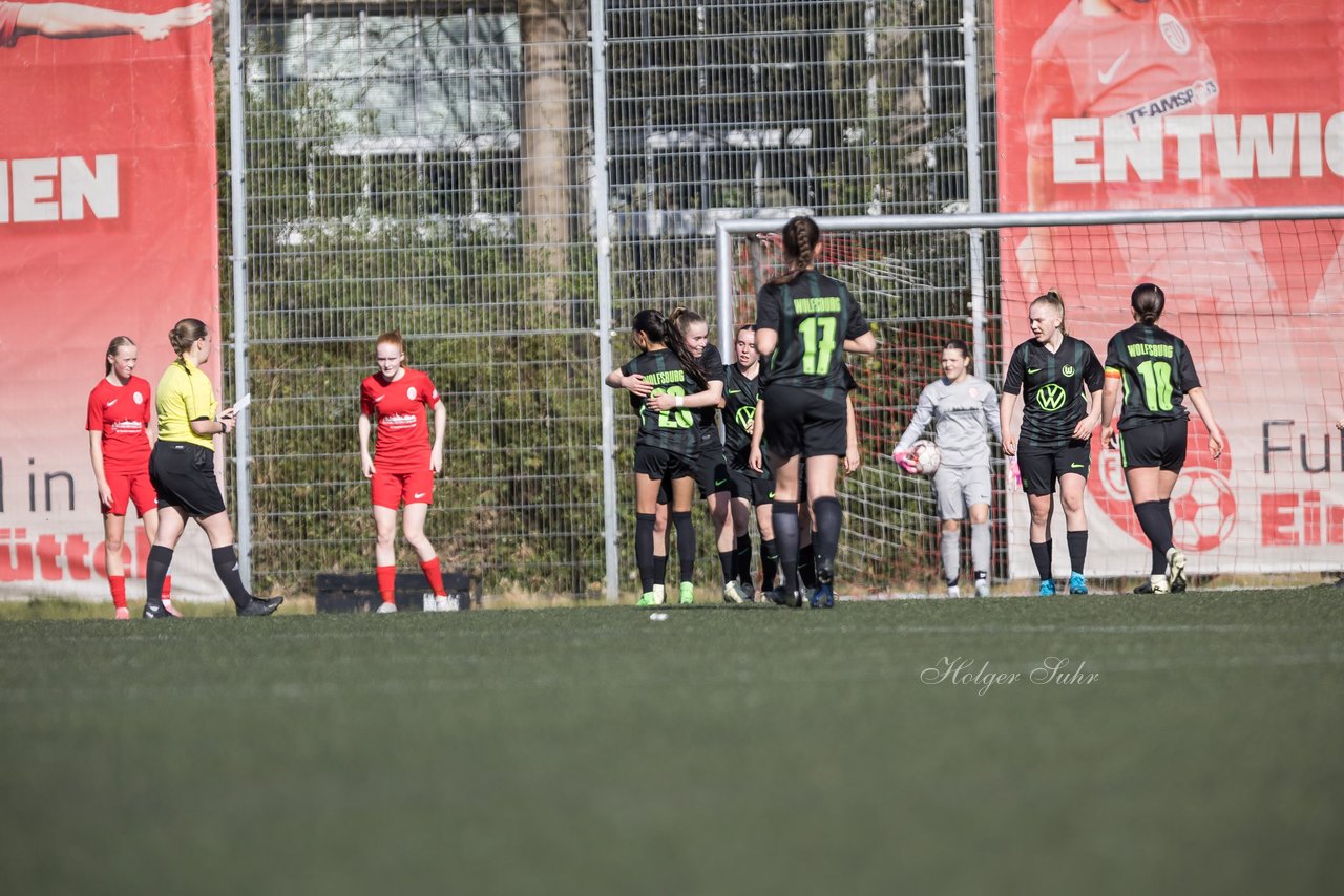 Bild 159 - wBJ Eimsbuettler TV - VfL Wolfsburg : Ergebnis: 1:3